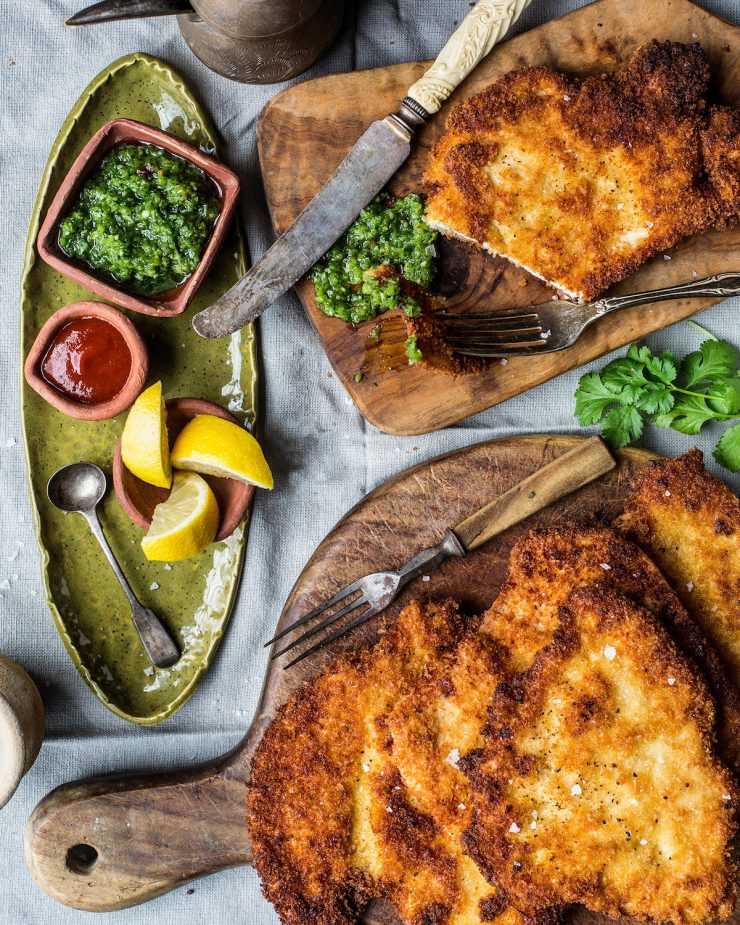 Israeli Style Chicken Schnitzel