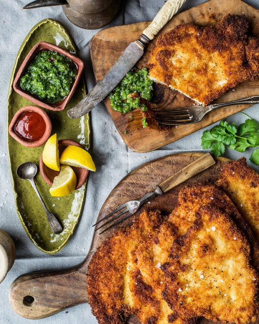 Israeli Style Chicken Schnitzel